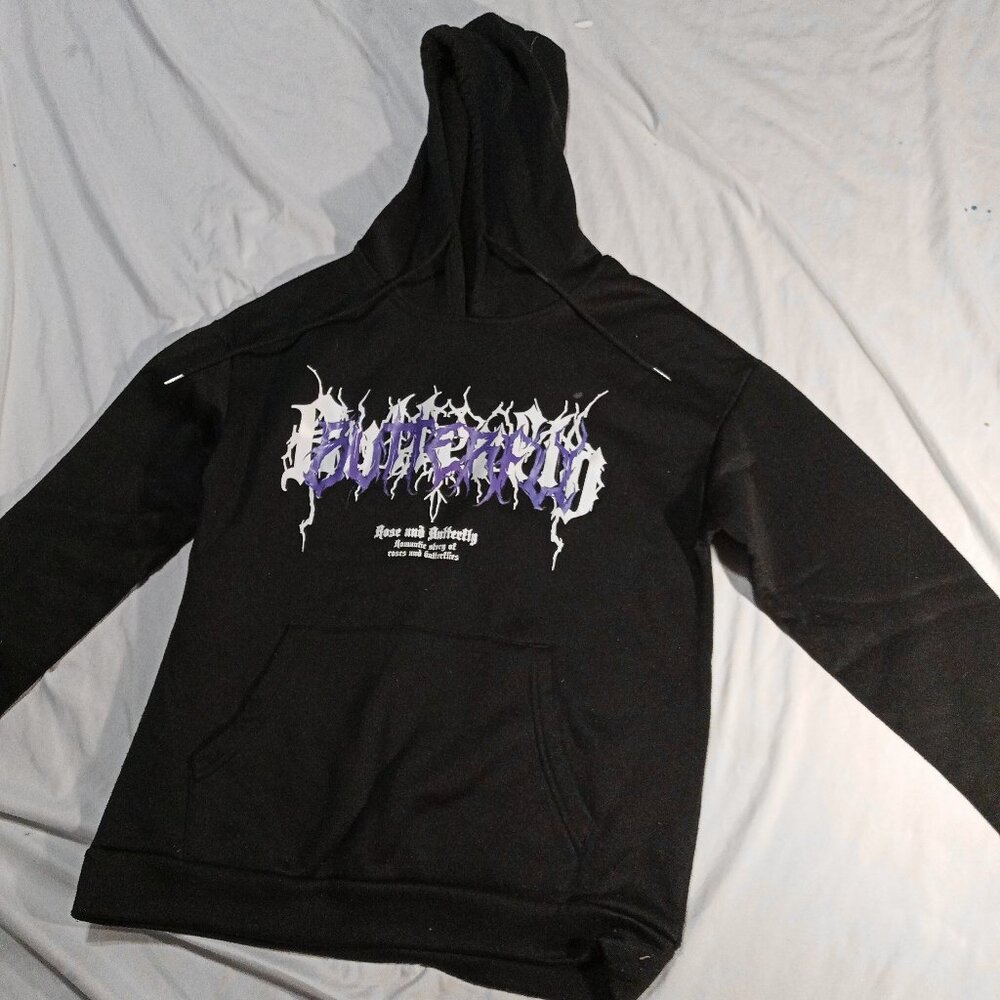 Butterfly romantic story of roses and butterflies hoodie
